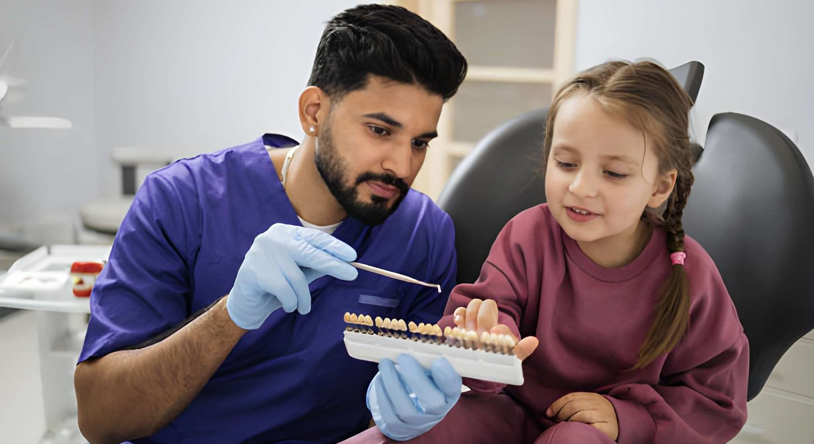 Pediatric dental care in Shapur