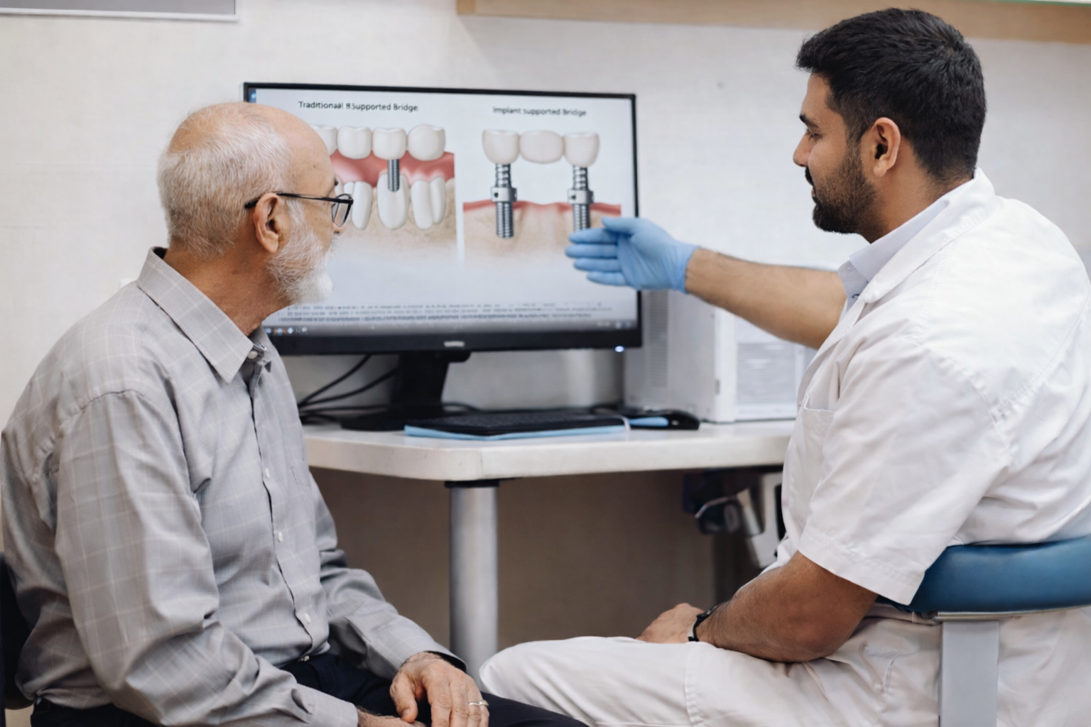 Dental bridges in Shapur